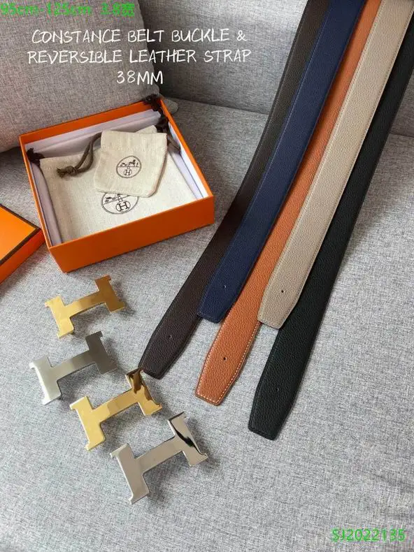 Hermes Belt 38mmX95-125cm 7D116